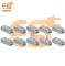 32A 250V 2 to 2 inline Wire 12AWG Terminal Block Splicing Lever Wire Connector Pack of 10